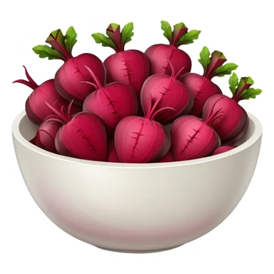 white bowl filled with whole and sliced beets sticker