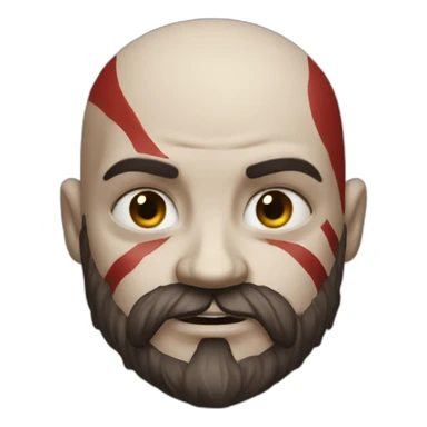 kratos god of war sticker
