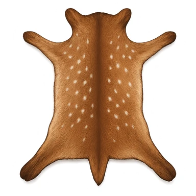 Детализированный емодзи оленье шкуры на пнгфоне без фона sticker