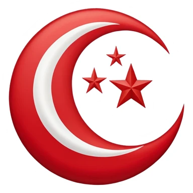 north cyprus flag emoji  sticker