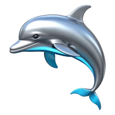 robotic dolphin sticker