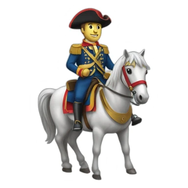 macron-sur-cheval sticker