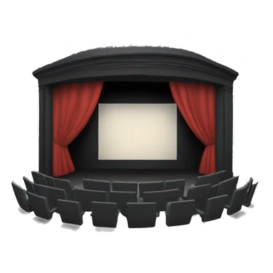 black box theatre sticker