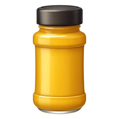 a tube of mustard  sticker