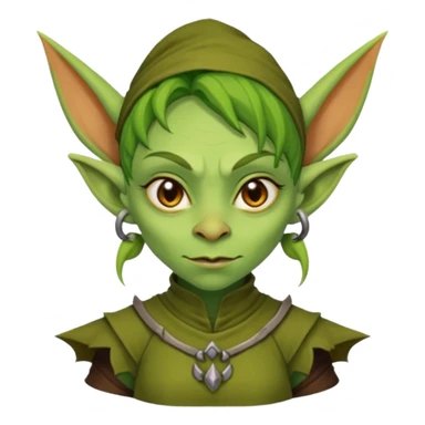 female-goblin sticker