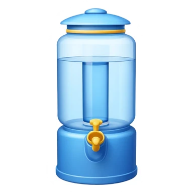 Water dispenser for birds sticker