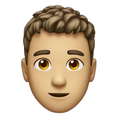 smirking with a tear sticker