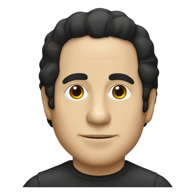 Paul Simon at the time of Simon and Garfunkel with dark hair  sticker