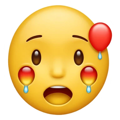 I want to combine the cry laughing emoji with the 100 emoji sticker