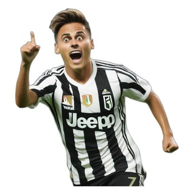 Dybala iconic celebration sticker