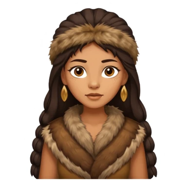 stone age woman sticker