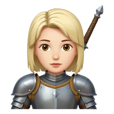 bearded knights women sticker