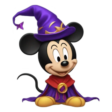 Mickey Mouse sorcerer sticker