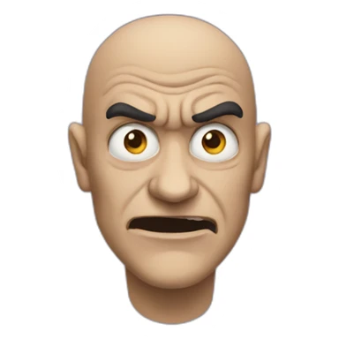 villain-scary sticker