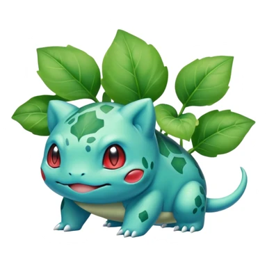 Bulbasaur from anime sticker