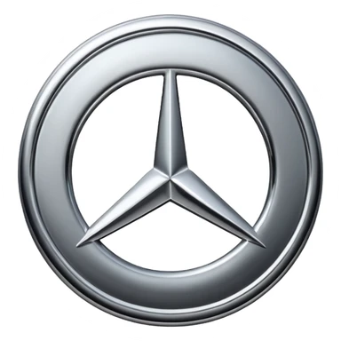 Mercedes logo emoji sticker