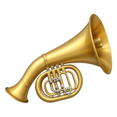 postal horn sticker