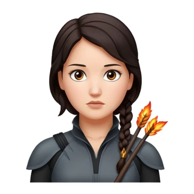 Katniss Everdeen  sticker