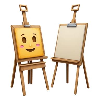 Canvases & Easels sticker