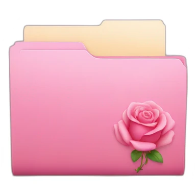 pink folder as mac wallpaper bonjour rose sticker