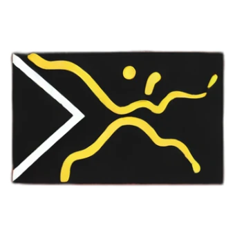 Australian aboriginal flag indigenous flag sticker