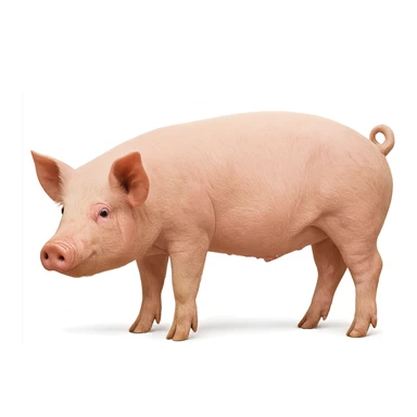 Pig sticker