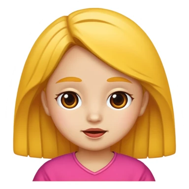 Niña orando sticker