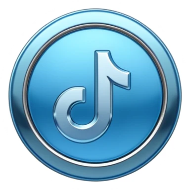 Tiktok blue tick sticker