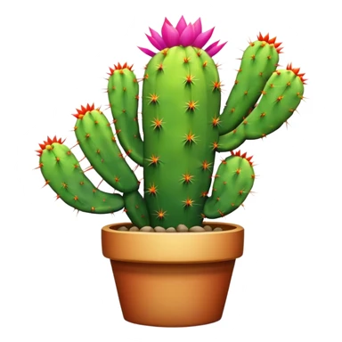 Rainbow cactus  sticker