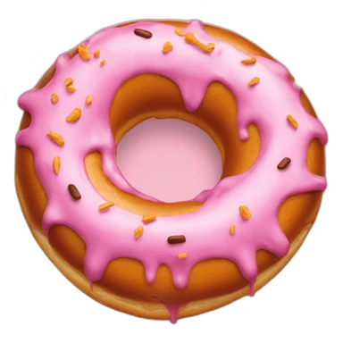 Saussice dans Donut  sticker