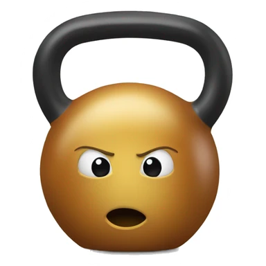 kettle bell sticker