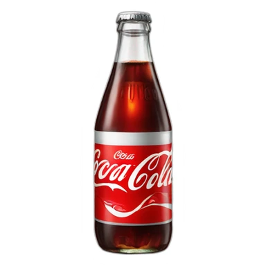 Bouteille coca cola sticker