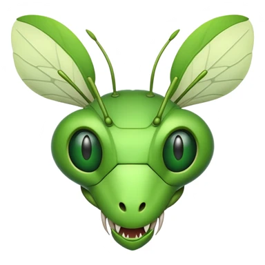 Mantis head sticker