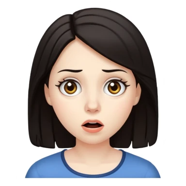 Teresa from the Maze Runner, surprised sticker