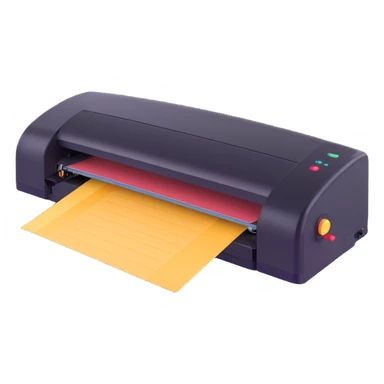 laminator machine sticker