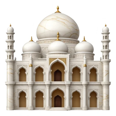 Marble middle eastern palace sticker
