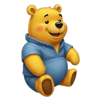 pooh sticker