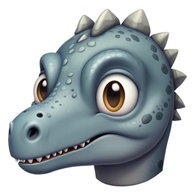 sad dinosaur eyes sticker