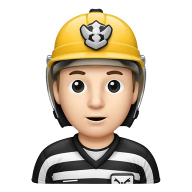 Hockey referee sticker