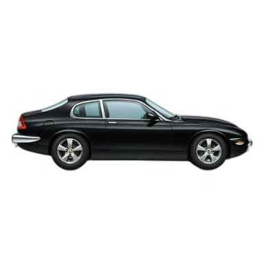 black jaguar car sticker