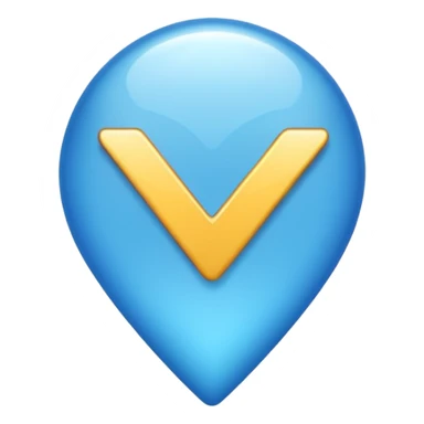 Create a verify badge emoji for me a blue verify badge emoji sticker
