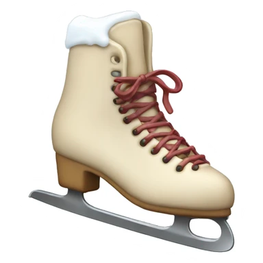 Christmas Cookie figure skates sticker