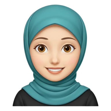 Hijabi girl sticker