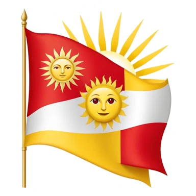 Ingushetia flag sticker