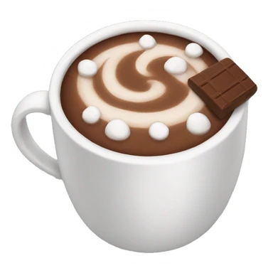 Hot chocolate  sticker