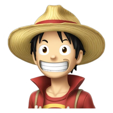 luffy does gum gum pistol sticker