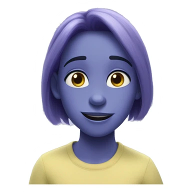 riley from inside out 2 movie sticker