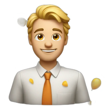 birthday of blender sticker