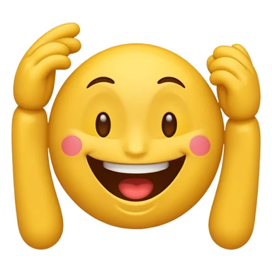 an emoji that is happy and crazy sticker