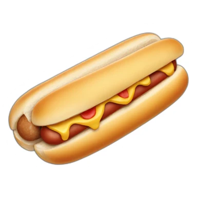 hotdog sandwich sticker